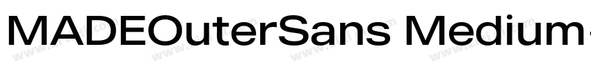 MADEOuterSans Medium字体转换 MADEOuterSans Medium字体转换